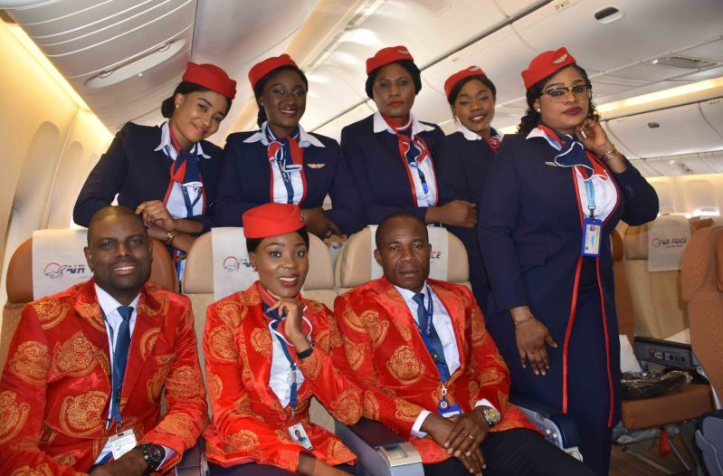 Image source: Cabin Crew / uniform, Air Peace (@flyairpeace) Twitter page
